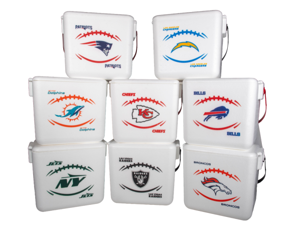Keep Preseason NFL Cool with Licensed Coolers From Plastilite
